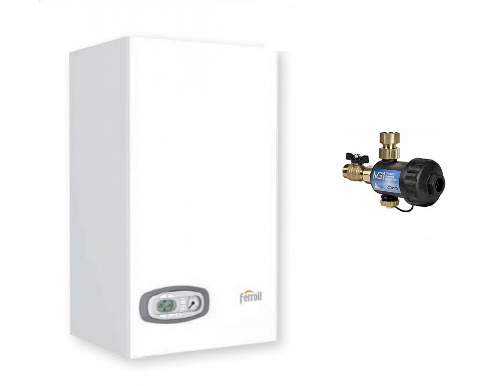 immagine-2-ferroli-caldaia-a-condensazione-ferroli-divacondens-d-plus-f24-low-nox-completa-di-kit-scarico-fumi-con-defangatore-rbm-incluso