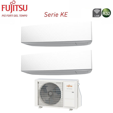 immagine-2-fujitsu-climatizzatore-condizionatore-fujitsu-dual-split-inverter-serie-ke-white-79-con-aoyg18kbta2-r-32-wi-fi-integrato-70009000-colore-bianco