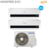 immagine-2-samsung-climatizzatore-condizionatore-samsung-dual-split-inverter-serie-windfree-evo-912-con-aj040ncj2eg-r-32-wi-fi-integrato-900012000-ean-8059657019462
