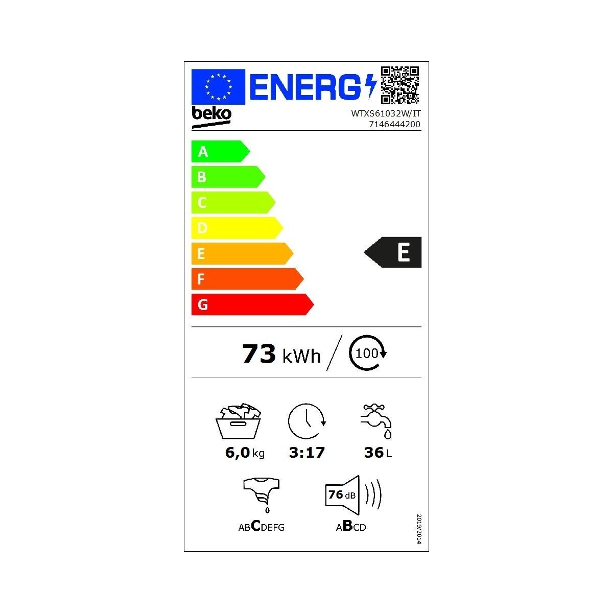 immagine-3-beko-lavatrice-slim-a-carica-frontale-beko-6-kg-wtxs61032wit-1000-giri-classe-e-ean-8690842373404