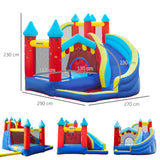 immagine-3-easycomfort-easycomfort-castello-gonfiabile-4-in-1-per-bimbi-3-8-anni-con-scivolo-e-piscina-290x270x230cm
