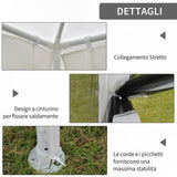 immagine-3-easycomfort-easycomfort-gazebo-in-tessuto-pe-con-zanzariera-bianco-4x3m-ean-8054144139678
