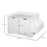 immagine-3-easycomfort-easycomfort-mobile-lettiera-per-gatti-a-2-ante-con-portaoggetti-laterale-88-5x48x51-5cm-bianco