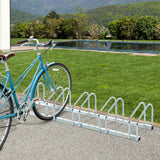 immagine-3-easycomfort-easycomfort-rastrelliera-portabiciclette-per-5-biciclette-tubi-dacciaio-argento-ean-8054111841801