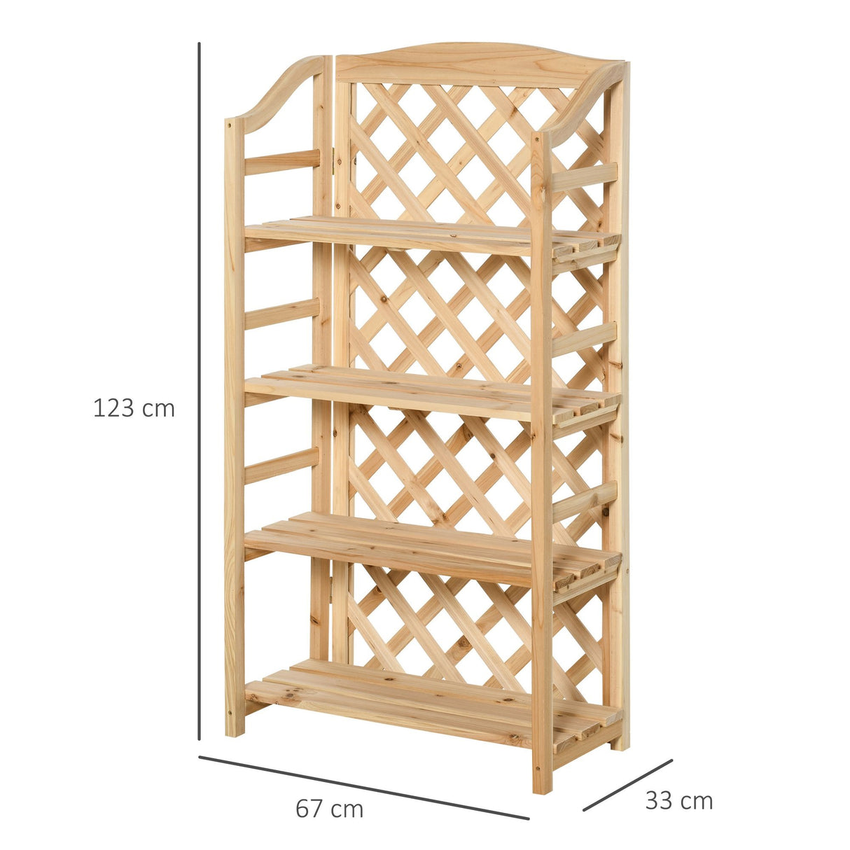 immagine-3-easycomfort-easycomfort-scaffale-porta-piante-da-esterno-fioriera-da-balcone-pieghevole-con-4-mensole-regolabili-arredamento-da-giardino-e-casa-in-legno-67x33x123cm-ean-8054111849869