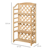immagine-3-easycomfort-easycomfort-scaffale-porta-piante-da-esterno-fioriera-da-balcone-pieghevole-con-4-mensole-regolabili-arredamento-da-giardino-e-casa-in-legno-67x33x123cm-ean-8054111849869