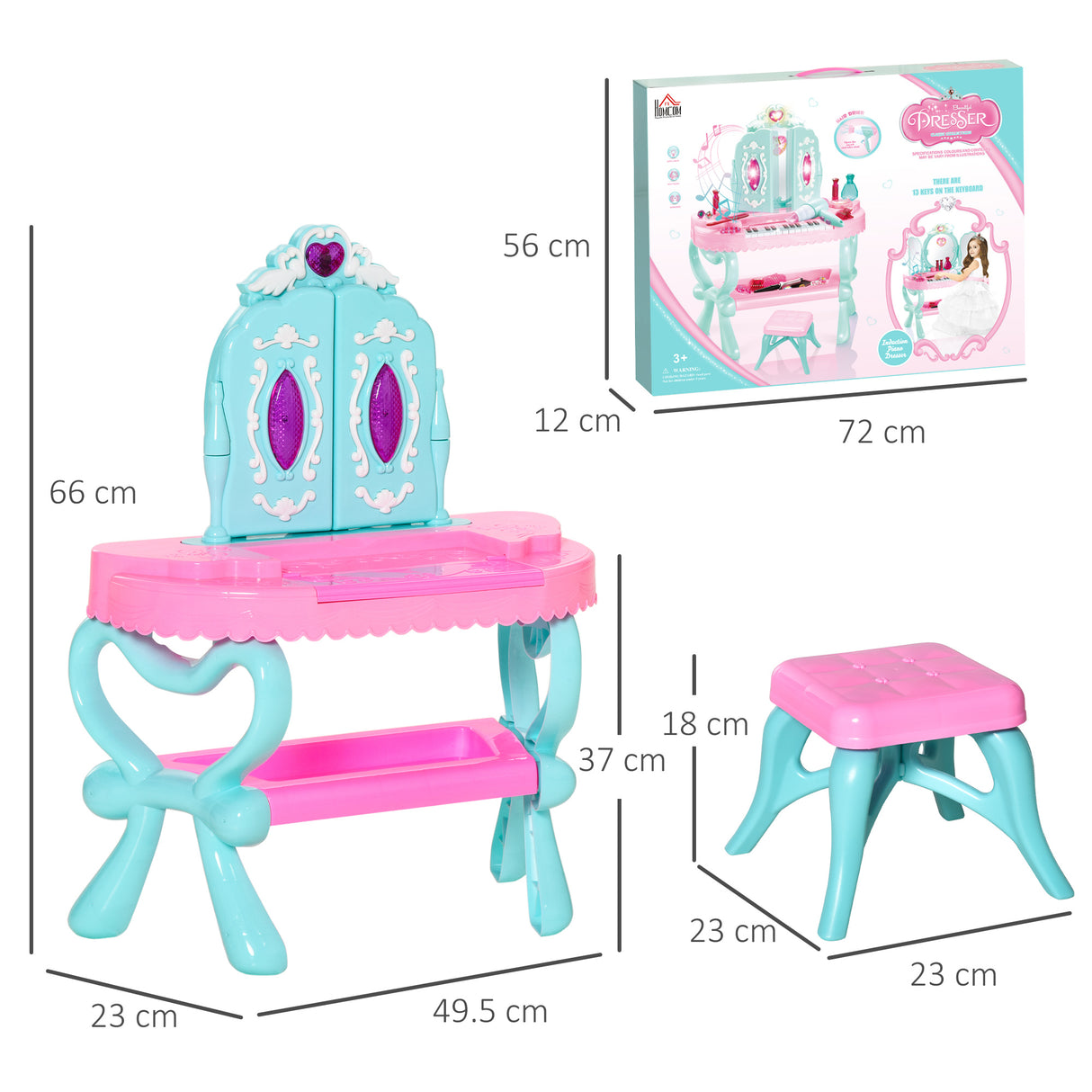 immagine-3-easycomfort-easycomfort-set-2-in-1-da-32pz-per-bambine-3-6-anni-tavolo-per-trucco-con-accessori-e-pianoforte-49-5x23x66-cm-blu-e-rosa