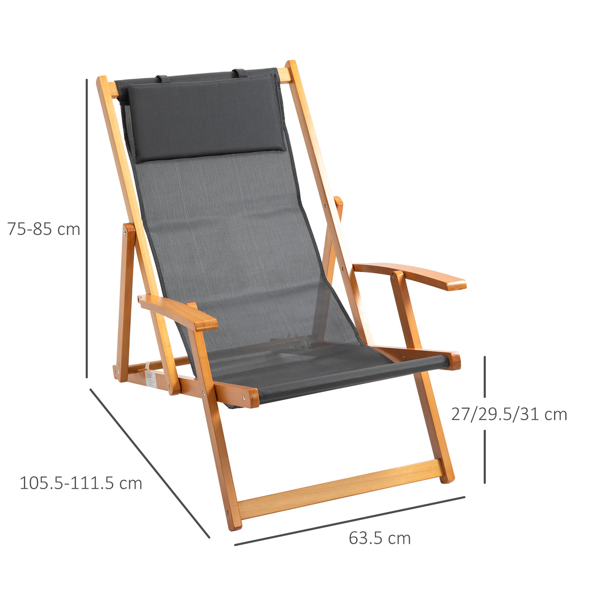 immagine-3-easycomfort-easycomfort-set-2-sdraio-da-giardino-pieghevoli-con-schienale-regolabile-su-3-livelli-legno-e-tessuto-a-rete-grigio