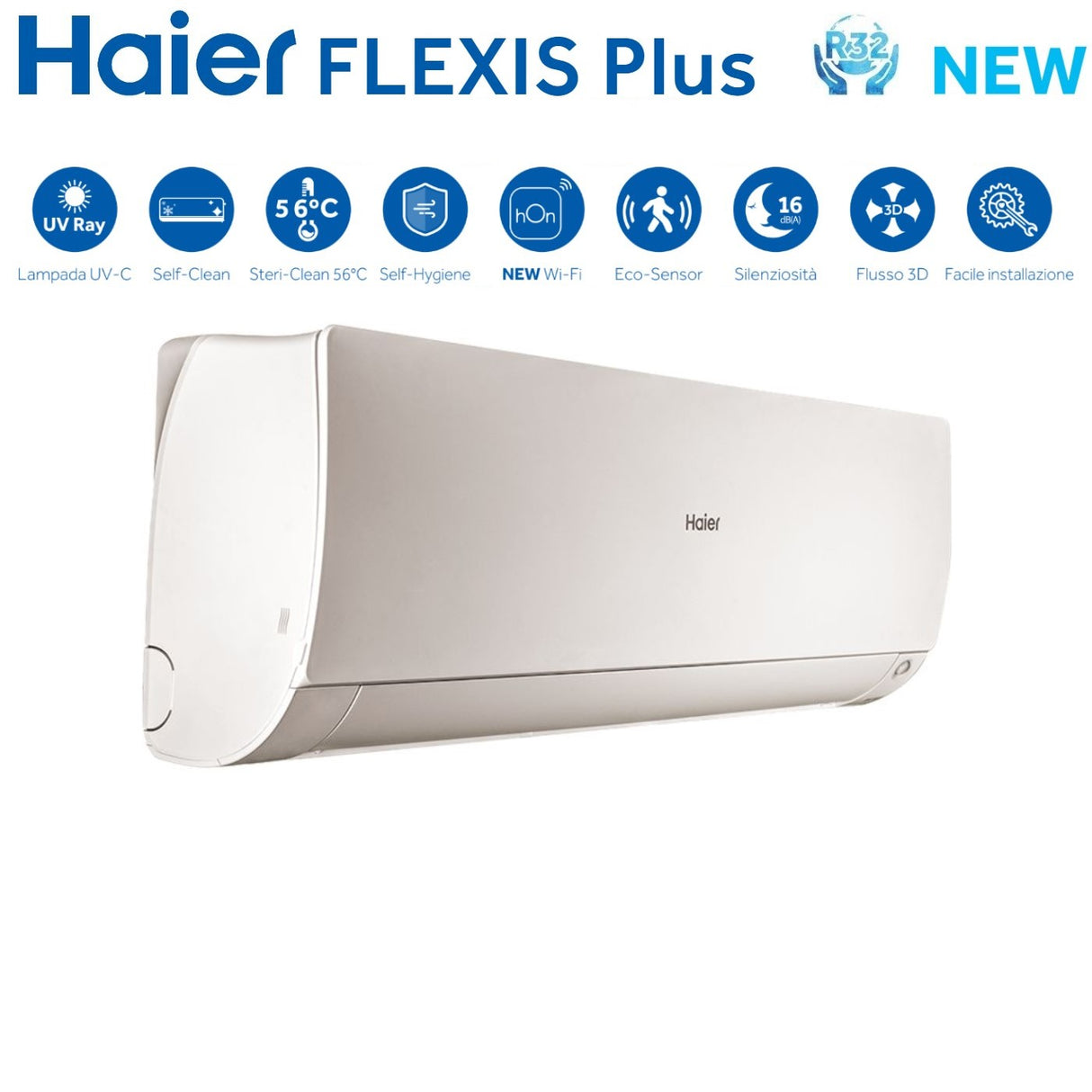 immagine-3-haier-unita-interna-a-parete-haier-serie-flexis-plus-white-15000-btu-as42s2sf1fa-mw3-r-32-wi-fi-integrato-colore-bianco