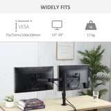 immagine-4-easycomfort-easycomfort-doppio-supporto-monitor-per-scrivania-altezza-inclinazione-e-orientamento-regolabili-monitor-13-32-nero