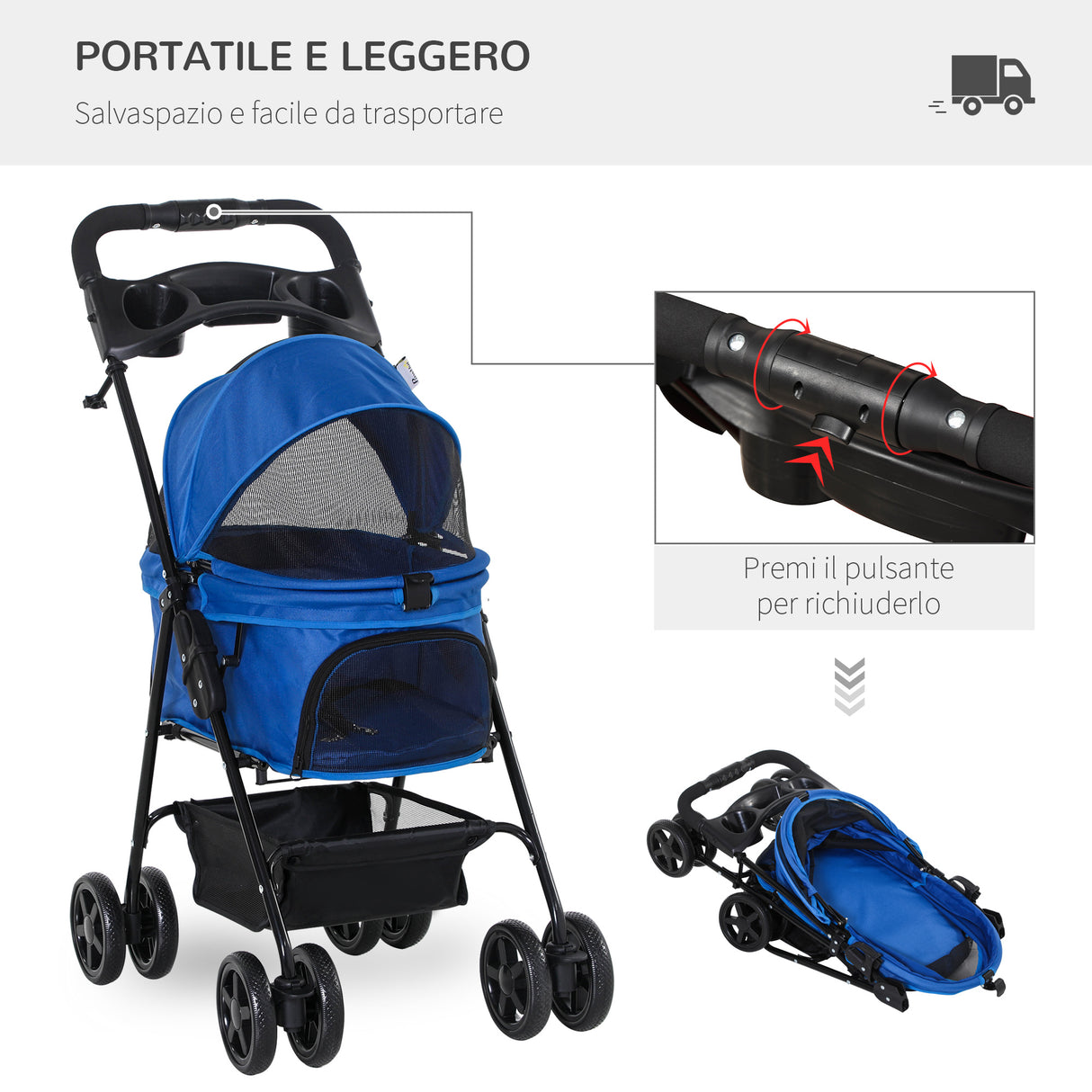 immagine-4-easycomfort-easycomfort-passeggino-per-cani-pieghevole-con-guinzaglio-di-sicurezza-e-cestino-portaoggetti-blu