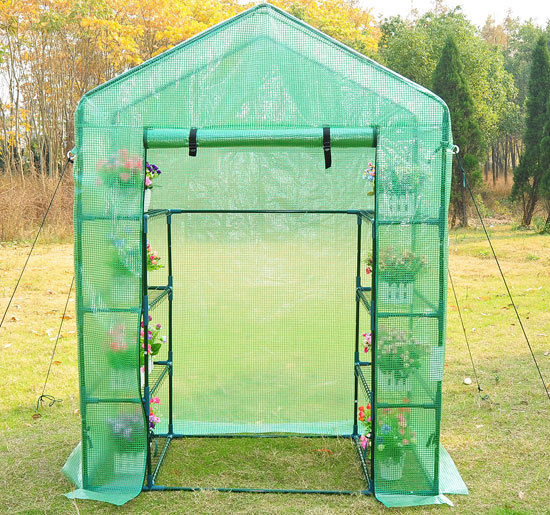 immagine-4-easycomfort-easycomfort-serra-con-scaffali-serre-agricole-con-tetto-a-spiovente-in-pe-143x73x195cm-ean-8054111843669