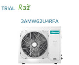 immagine-4-hisense-climatizzatore-condizionatore-hisense-trial-split-a-cassetta-9912-con-3amw62u4rfa-r-32-wi-fi-optional-9000900012000-con-telecomando-e-pannello-incluso-novita