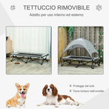 immagine-5-easycomfort-easycomfort-brandina-pieghevole-per-cani-con-tettuccio-da-esterno-o-interrno-grigio
