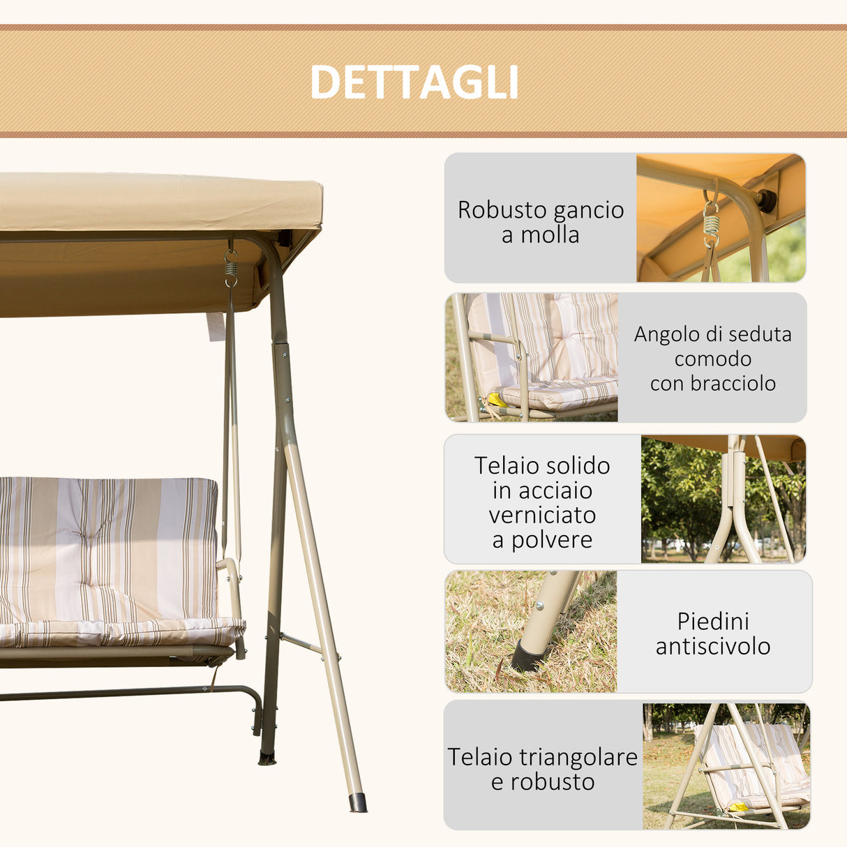 immagine-5-easycomfort-easycomfort-dondolo-da-giardino-3-posti-in-acciaio-con-tetto-regolabile-cuscini-e-braccioli-172x110x156cm