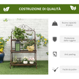 immagine-5-easycomfort-easycomfort-fioriera-da-esterno-a-3-livelli-in-metallo-per-piante-fiori-e-soprammobili-60-5x59-5x95-5-cm-marrone