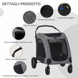 immagine-5-easycomfort-easycomfort-passeggino-per-cani-di-taglia-medio-grande-fino-a-55kg-in-acciaio-e-tessuto-oxford-nero-e-grigio