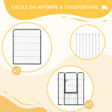 immagine-5-easycomfort-easycomfort-recinto-per-cani-e-per-cuccioli-recinto-modulare-per-cani-da-interno-ed-esterno-in-metallo-e-acciaio-8-pannelli-79x100cm