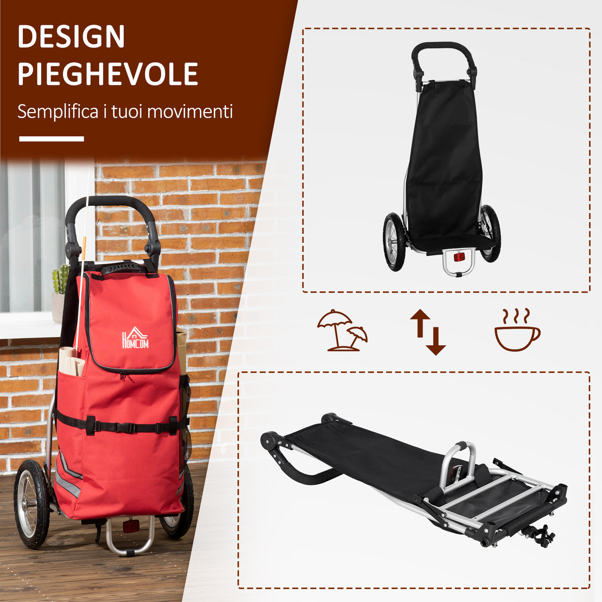 immagine-5-easycomfort-easycomfort-rimorchio-bici-2-in-1-pieghevole-e-portatile-con-borsa-da-trasporto-in-tessuto-oxford-53x43x110-cm
