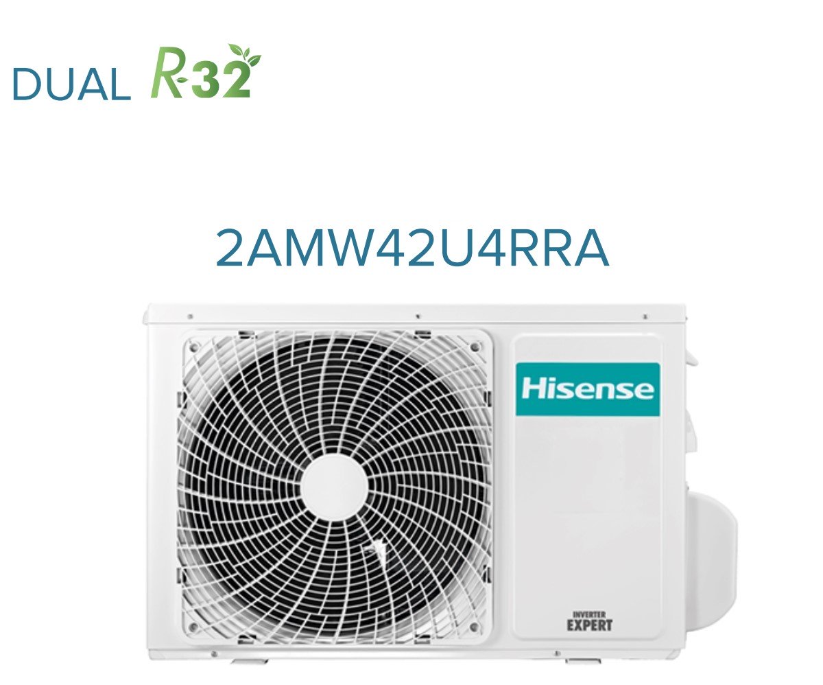 immagine-5-hisense-climatizzatore-condizionatore-hisense-dual-split-inverter-serie-new-comfort-77-con-2amw42u4rgc-r-32-wi-fi-optional-70007000-ean-8059657013361