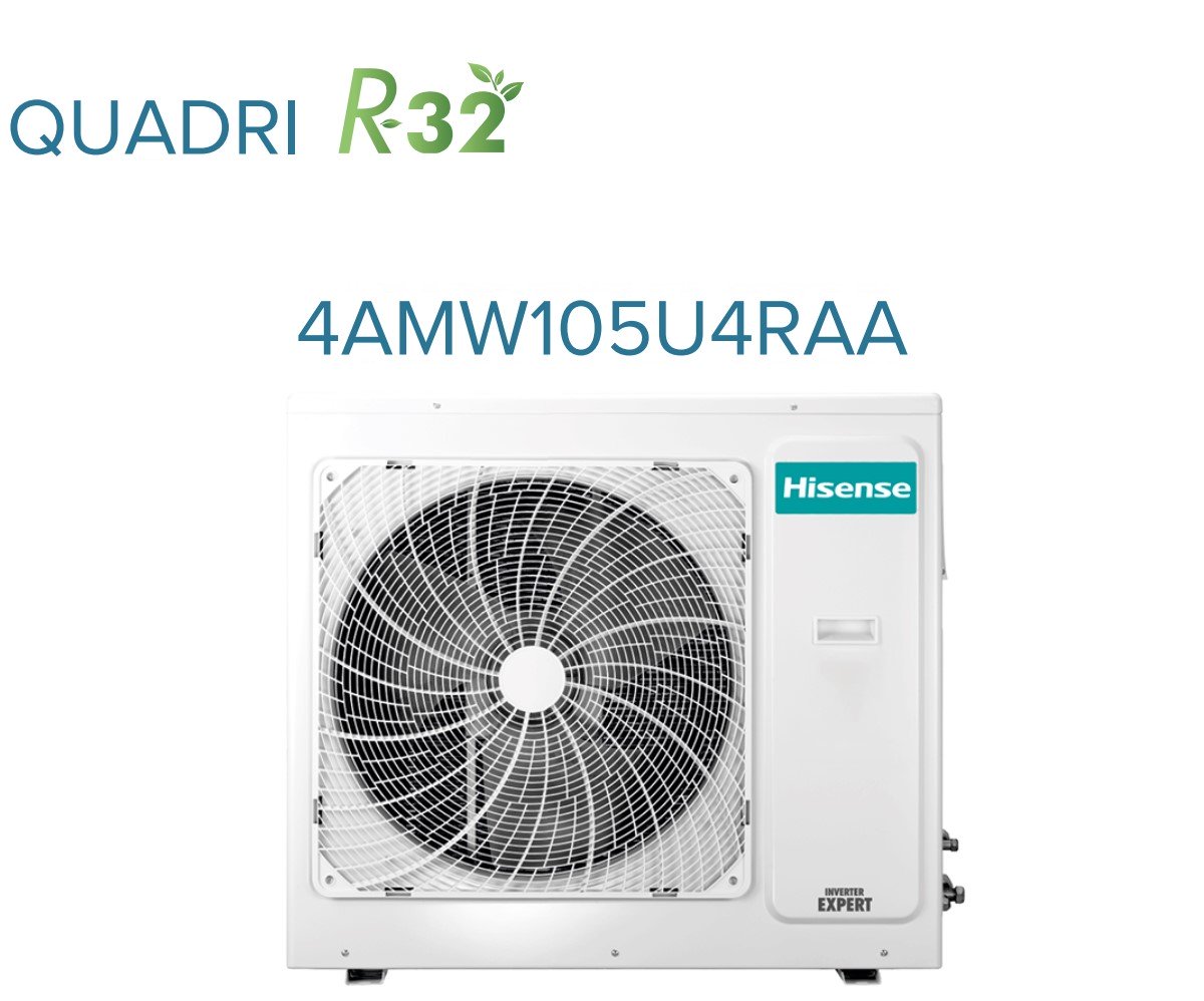 immagine-5-hisense-climatizzatore-condizionatore-hisense-trial-split-inverter-serie-new-comfort-9912-con-4amw105u4raa-r-32-wi-fi-optional-9000900012000