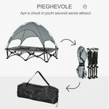 immagine-6-easycomfort-easycomfort-brandina-pieghevole-per-cani-con-tettuccio-da-esterno-o-interrno-grigio