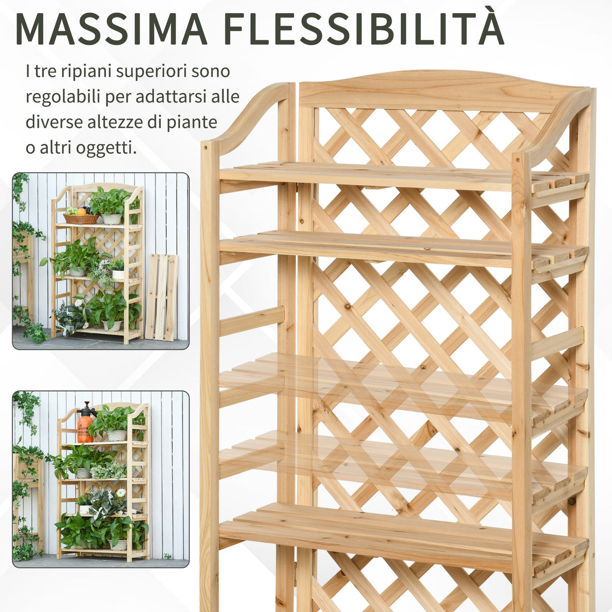 immagine-6-easycomfort-easycomfort-scaffale-porta-piante-da-esterno-fioriera-da-balcone-pieghevole-con-4-mensole-regolabili-arredamento-da-giardino-e-casa-in-legno-67x33x123cm-ean-8054111849869