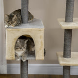 immagine-7-easycomfort-easycomfort-tiragraffi-per-gatti-alto-156cm-con-lettino-casetta-e-pali-tiragraffi-in-sisal