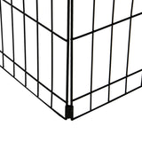 immagine-8-easycomfort-easycomfort-recinto-per-cani-da-esterno-box-gabbia-per-cani-gatti-cuccioli-roditori-recinzione-rete-8-pezzi-61-x-61cm-nero-ean-8054111840927